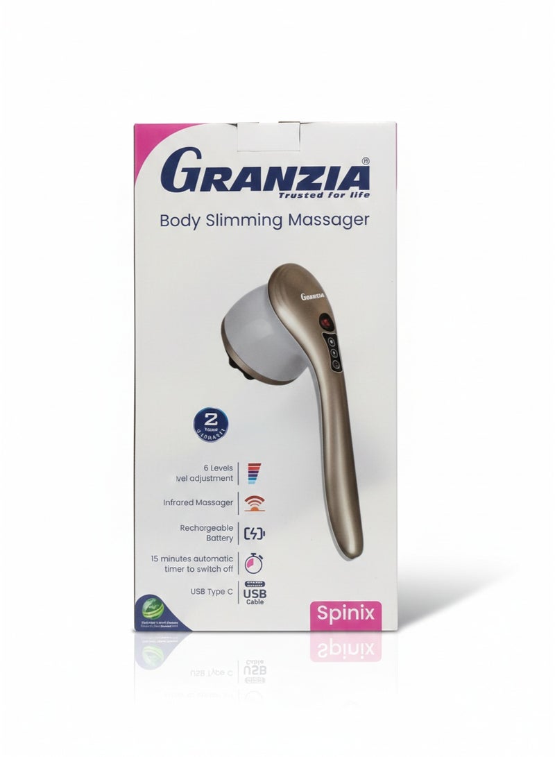 Granzia The Granzia Head Massager is a daily stress reliever, slimming device with 6 depth levels, infrared technology, and is rechargeable for home and massage center use. - Image 5